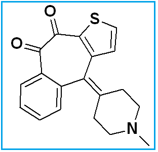 Ketotifen EP Impurity G  9,10-Dioxo Ketotifen